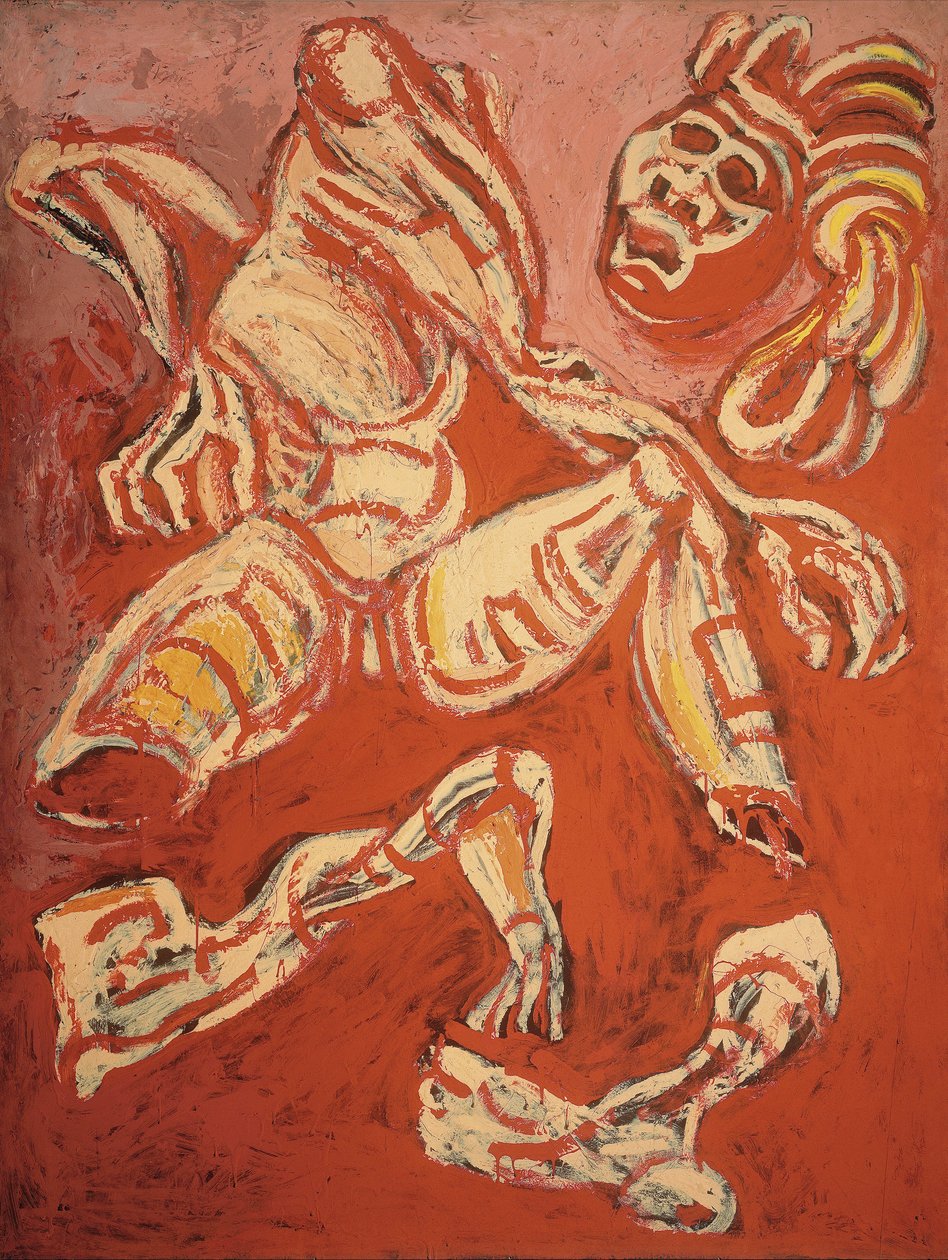 The Dismembered Man, z serii Los teules autorstwa José Clemente Orozco
