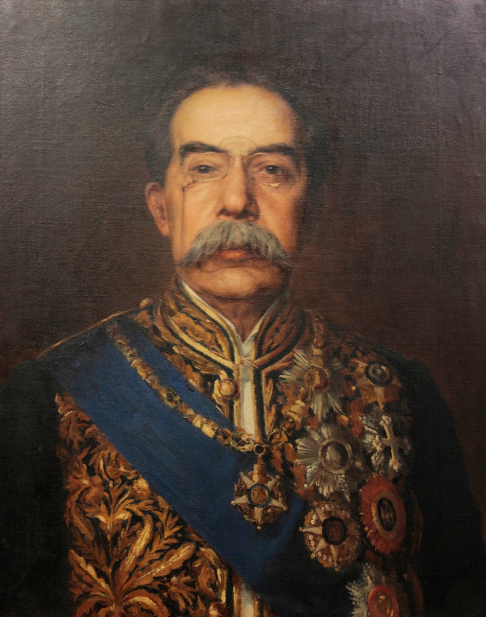 Portret José Luciano de Castro autorstwa José Malhoa