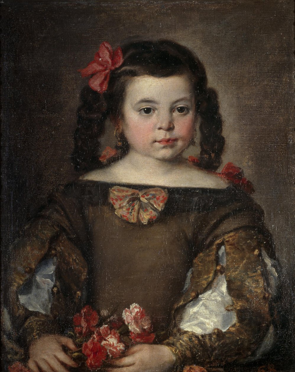 Portret dziewczynki autorstwa José Antolínez