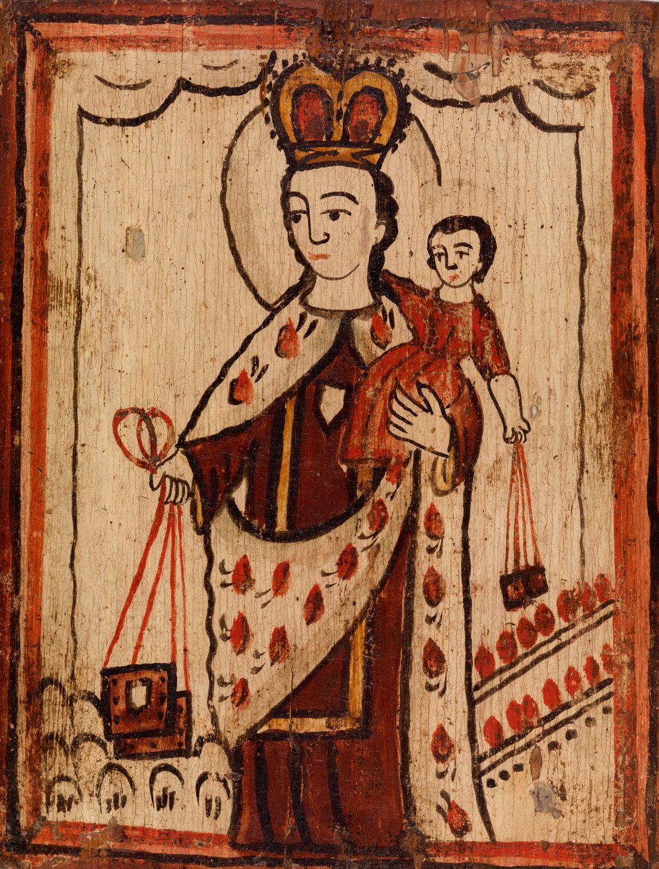 Matka Boża z Góry Karmel (Matka Boża z Góry Karmel) autorstwa José Aragon