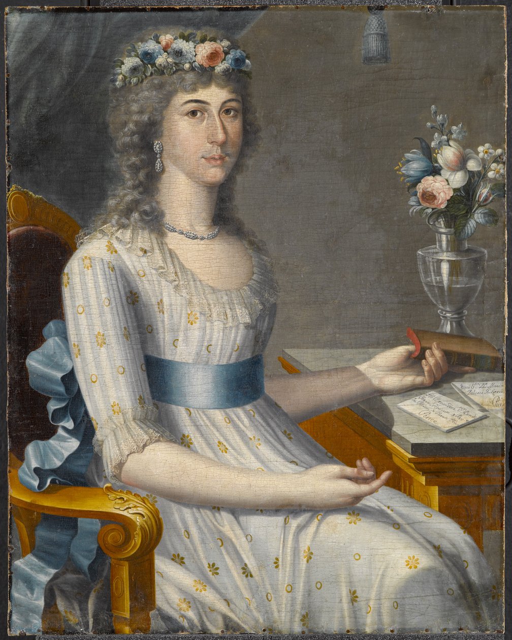 Doña María de los Dolores Gutiérrez del Mazo y Pérez, ok. 1796 autorstwa José Campeche