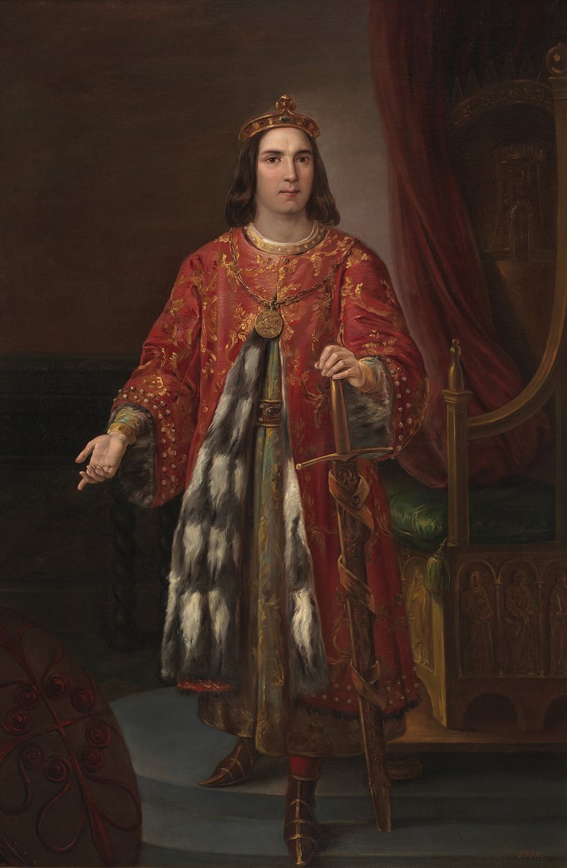 Król Sancho III Kastylii, 1850 autorstwa José Castelaro y Perea