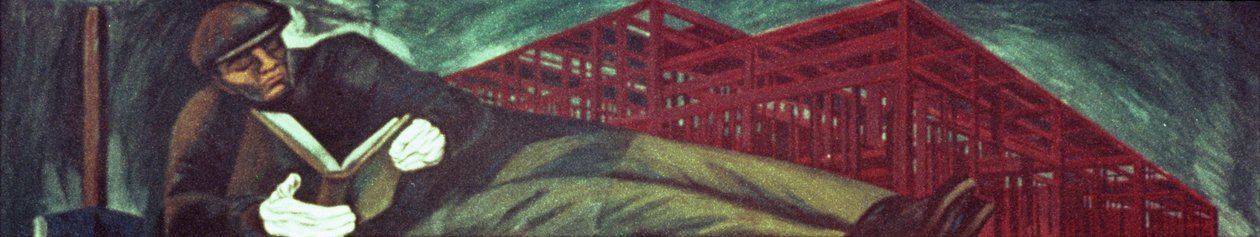 Modern Industrial Man III, z „Eposu o cywilizacji amerykańskiej” autorstwa José Clemente Orozco