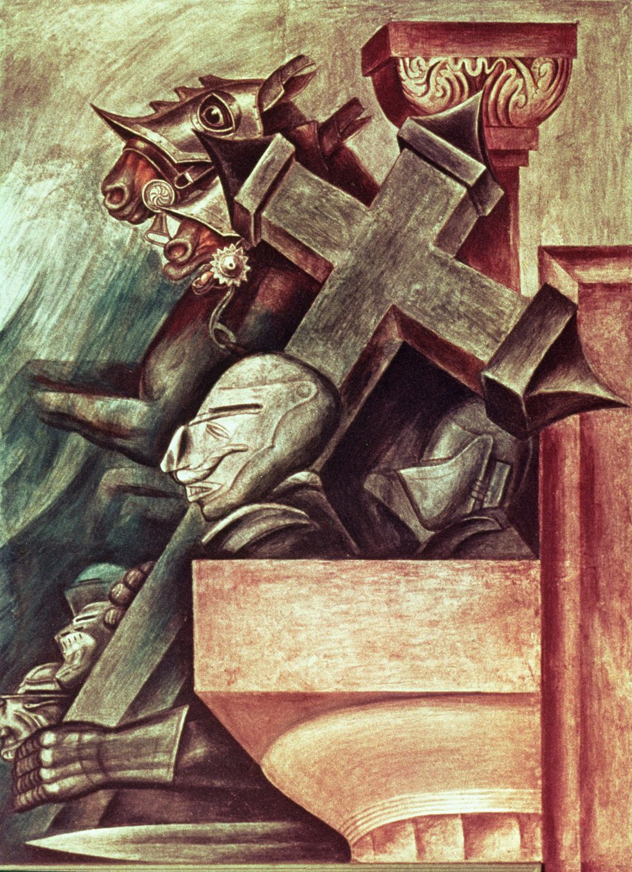 Proroctwo, z eposu o cywilizacji amerykańskiej autorstwa José Clemente Orozco