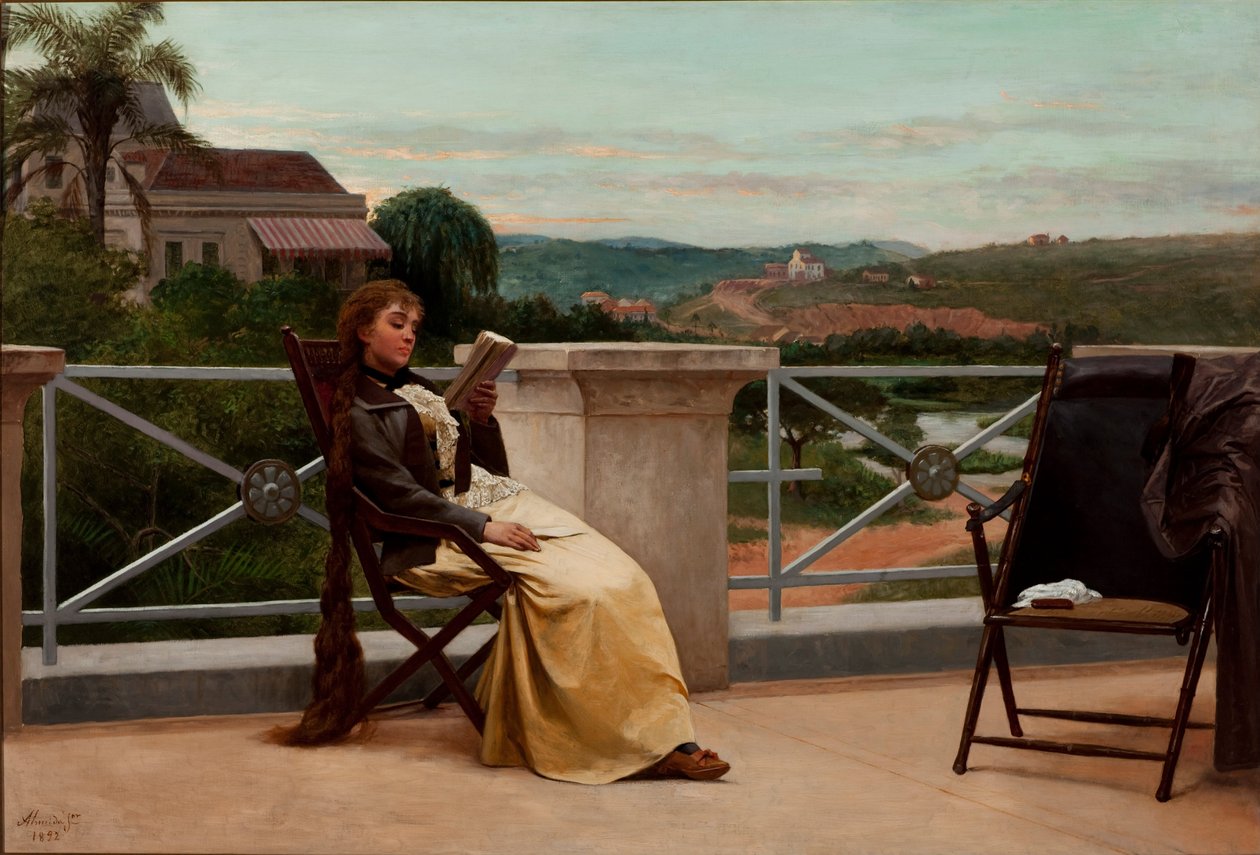 Czytanie autorstwa José Ferraz de Almeida Júnior