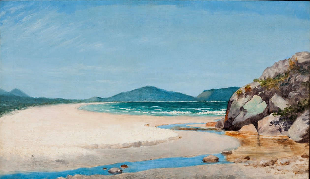 Pejzaż morski, Guaruja autorstwa José Ferraz de Almeida Júnior