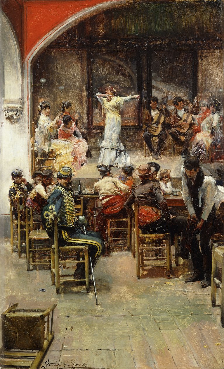Hiszpański kabaret autorstwa José García Ramos