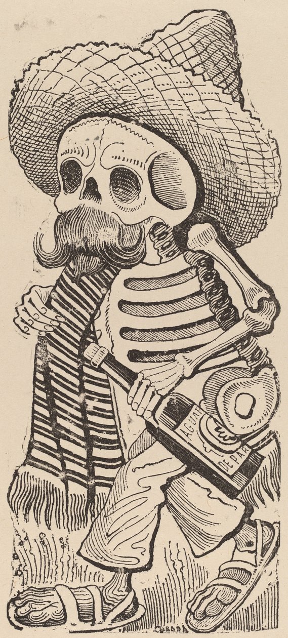 Calavera Maderista autorstwa José Guadalupe Posada