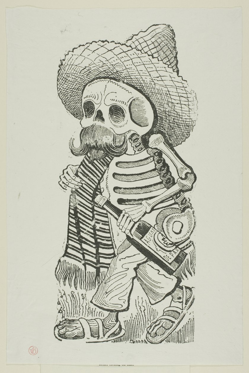 Calavera Francisco Madero, z Calavera Maderista autorstwa José Guadalupe Posada
