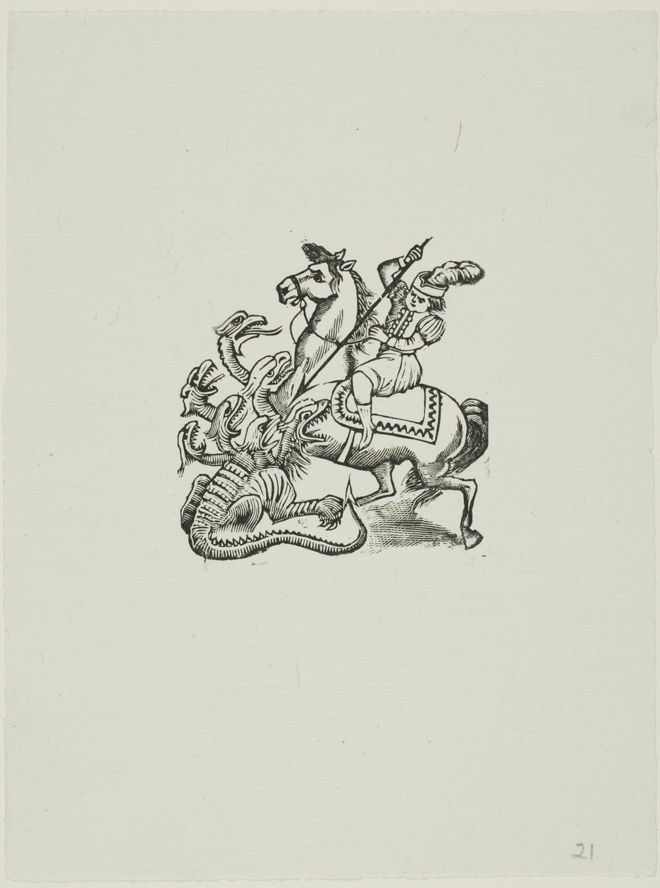 Święty Jerzy autorstwa José Guadalupe Posada