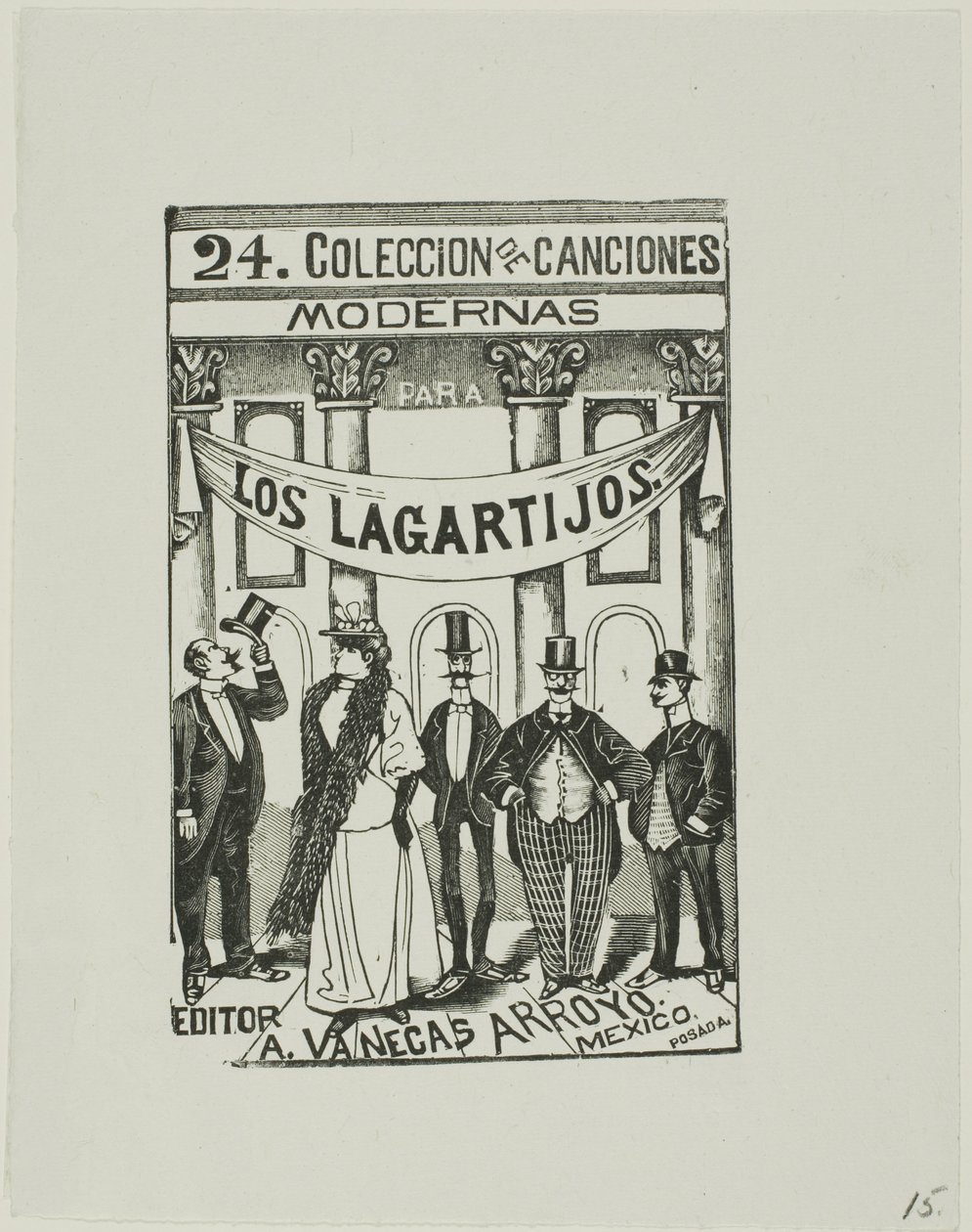 Dandies autorstwa José Guadalupe Posada