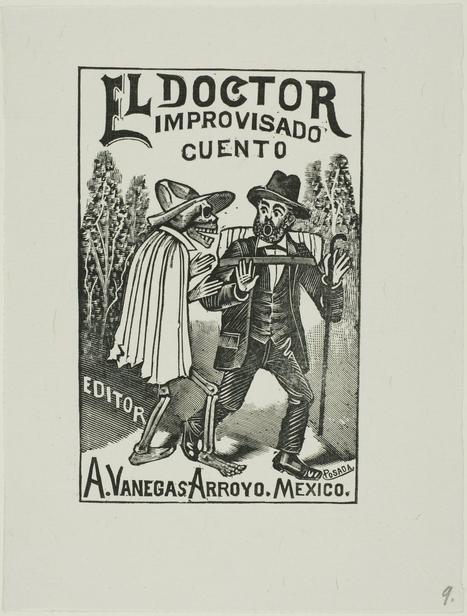Impromptu Doctor autorstwa José Guadalupe Posada