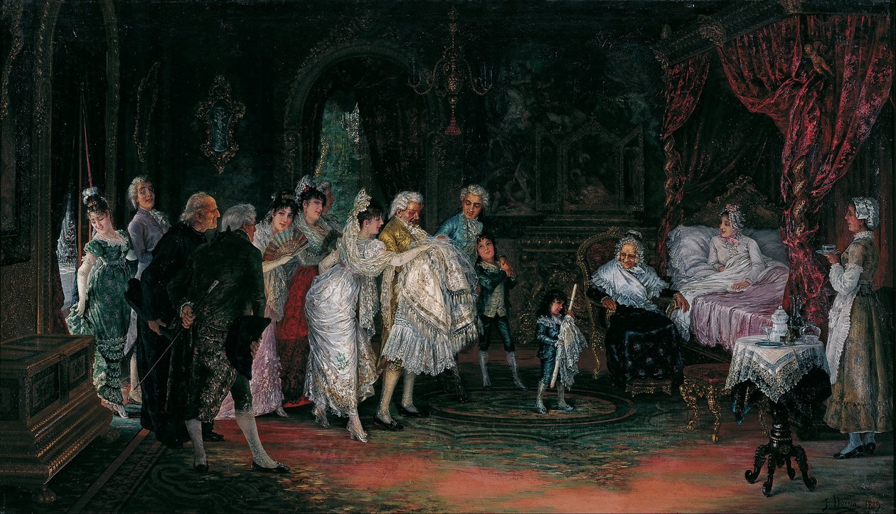 Chrzest autorstwa José Llovera Bofill