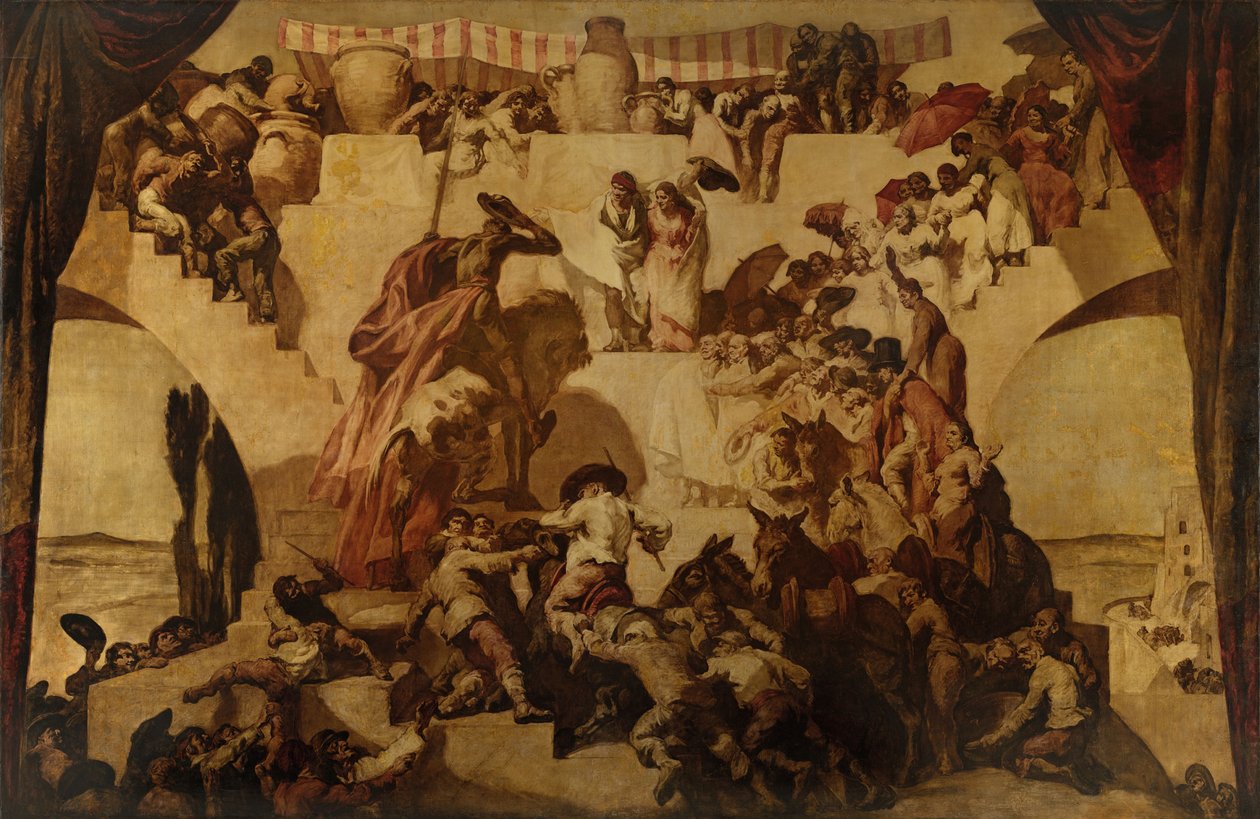 Ślub Camachos Ślub Camacho, 1929-1930. autorstwa José María Sert