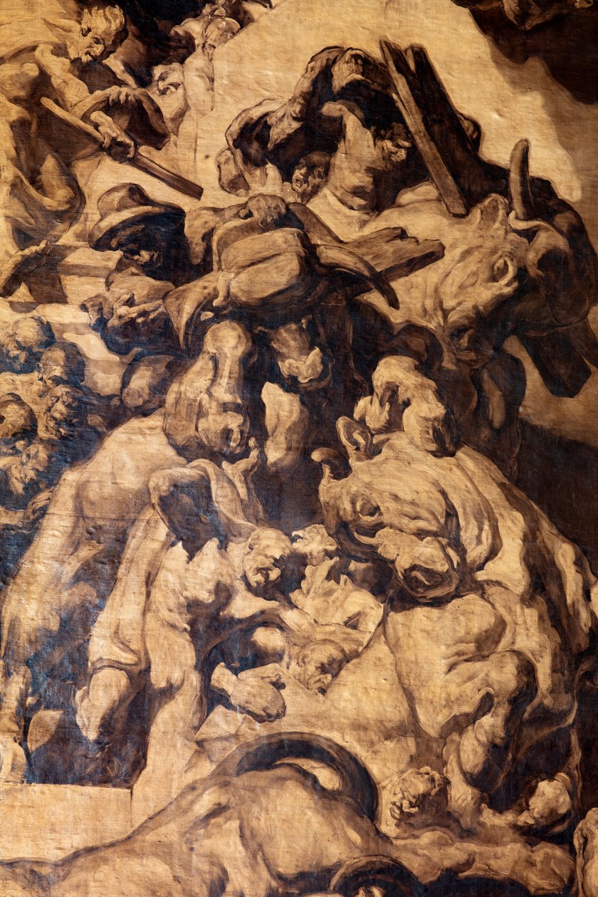 Katedra. Wnętrze. Malowidła ścienne. Józef Maria Sert. 1926-1930. autorstwa José María Sert