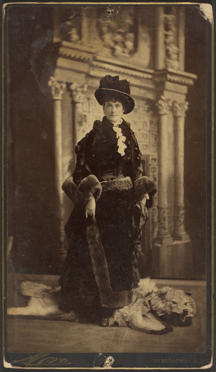 [Portret Flory Livingston] autorstwa José Maria Mora