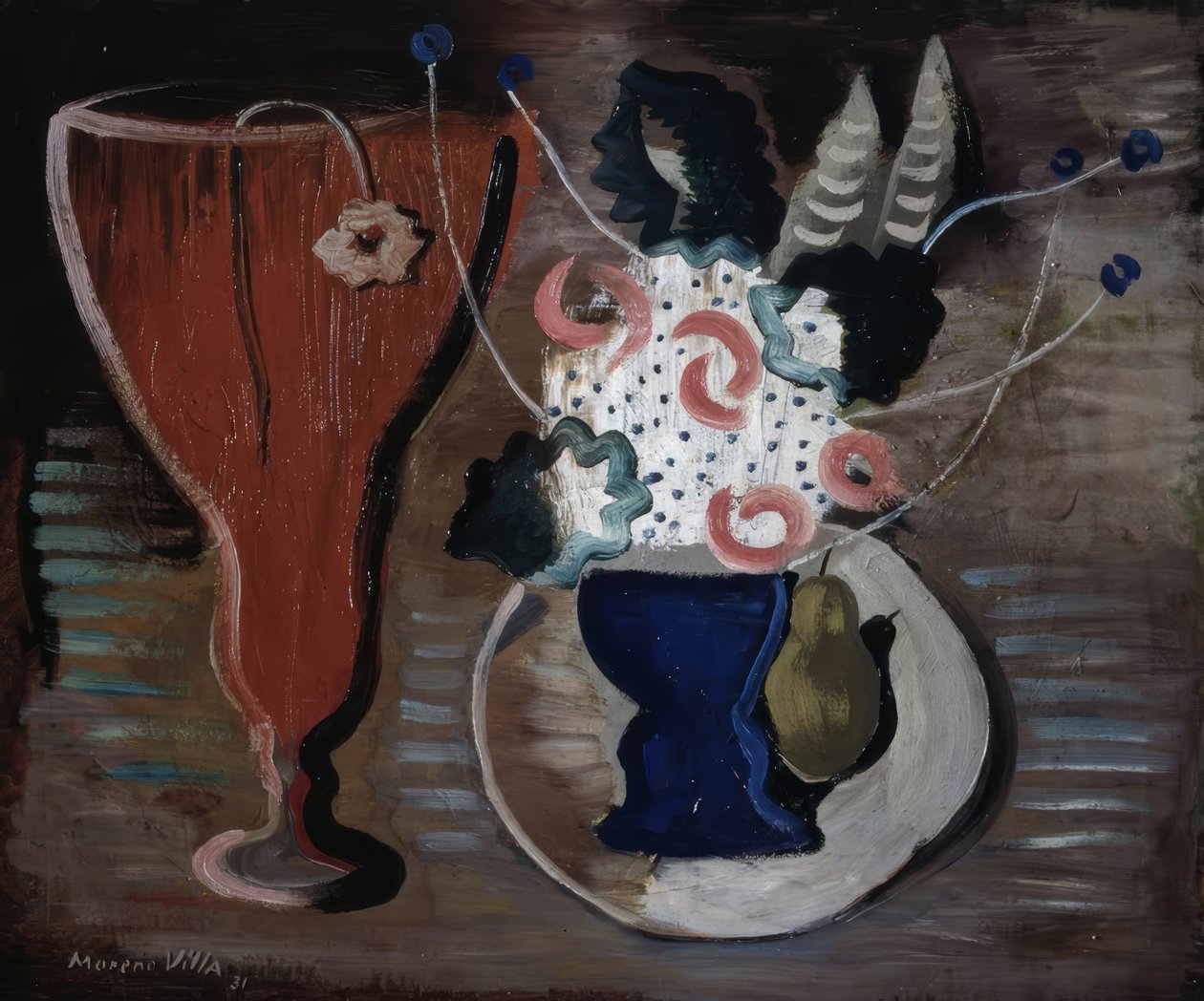 Wazon i kielich autorstwa José Moreno Villa