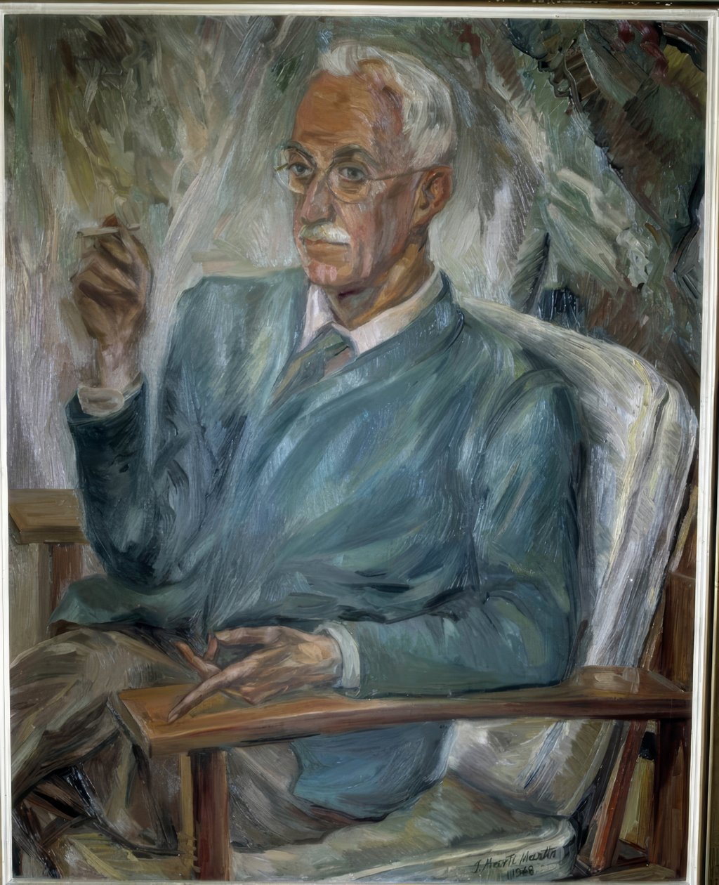 Olej De Jesus Marti autorstwa José Moreno Villa