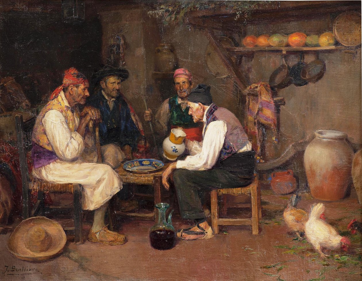 Rozmawiać i pić autorstwa Jose Benlliure y Gil