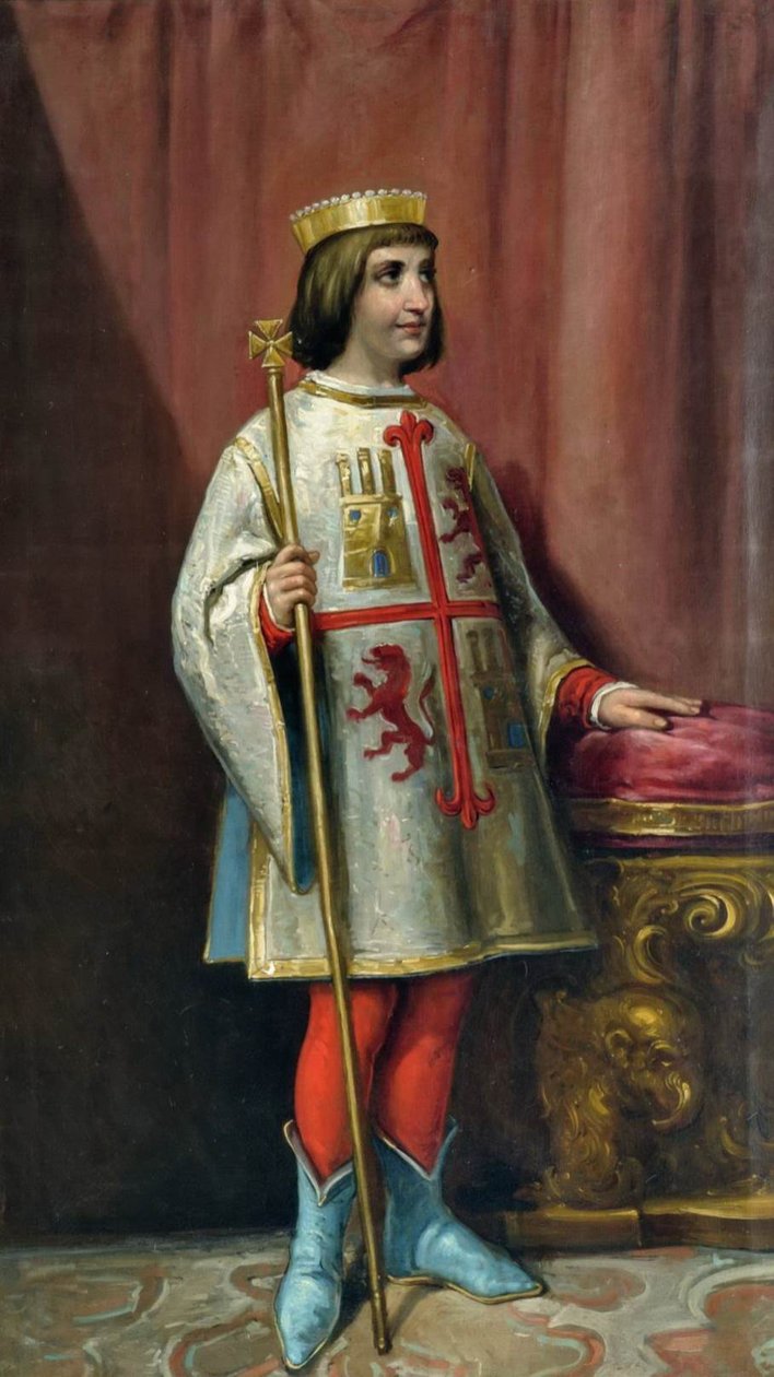 Henryk I Kastylii autorstwa Jose Maria Rodriguez de Losada