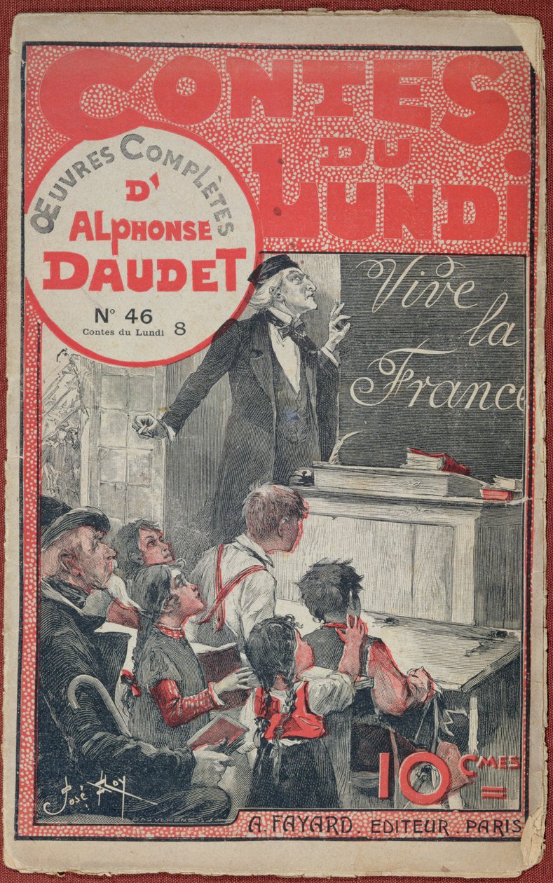 Okładka książki "Les Contes du Lundi" Alphonse