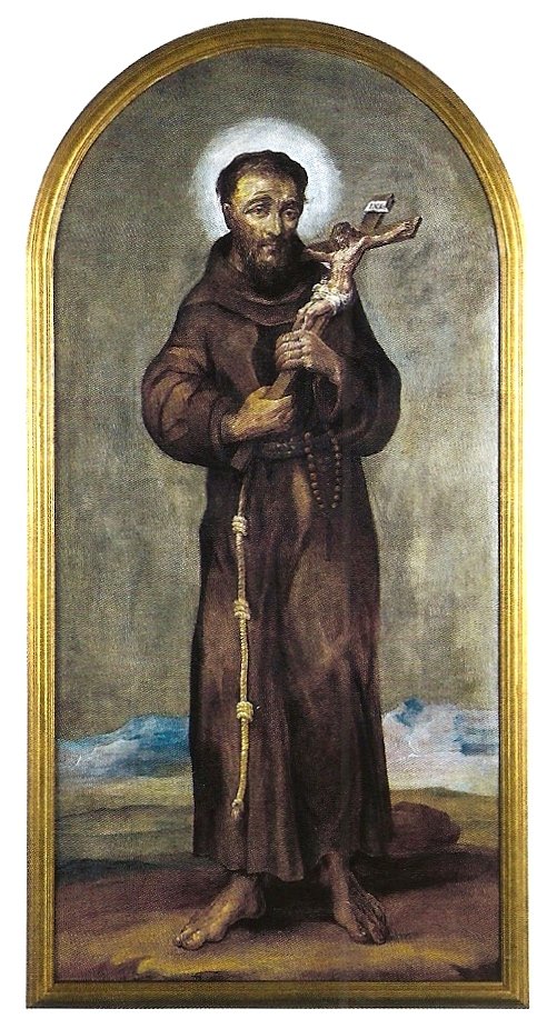 Święty Franciszek autorstwa Jose Teofilo de Jesus