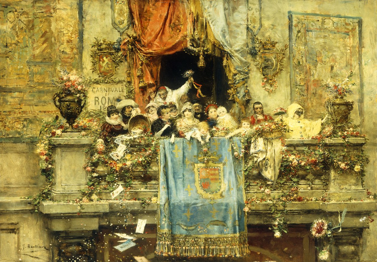 Na Karnawale autorstwa Jose Benlliure y Gil