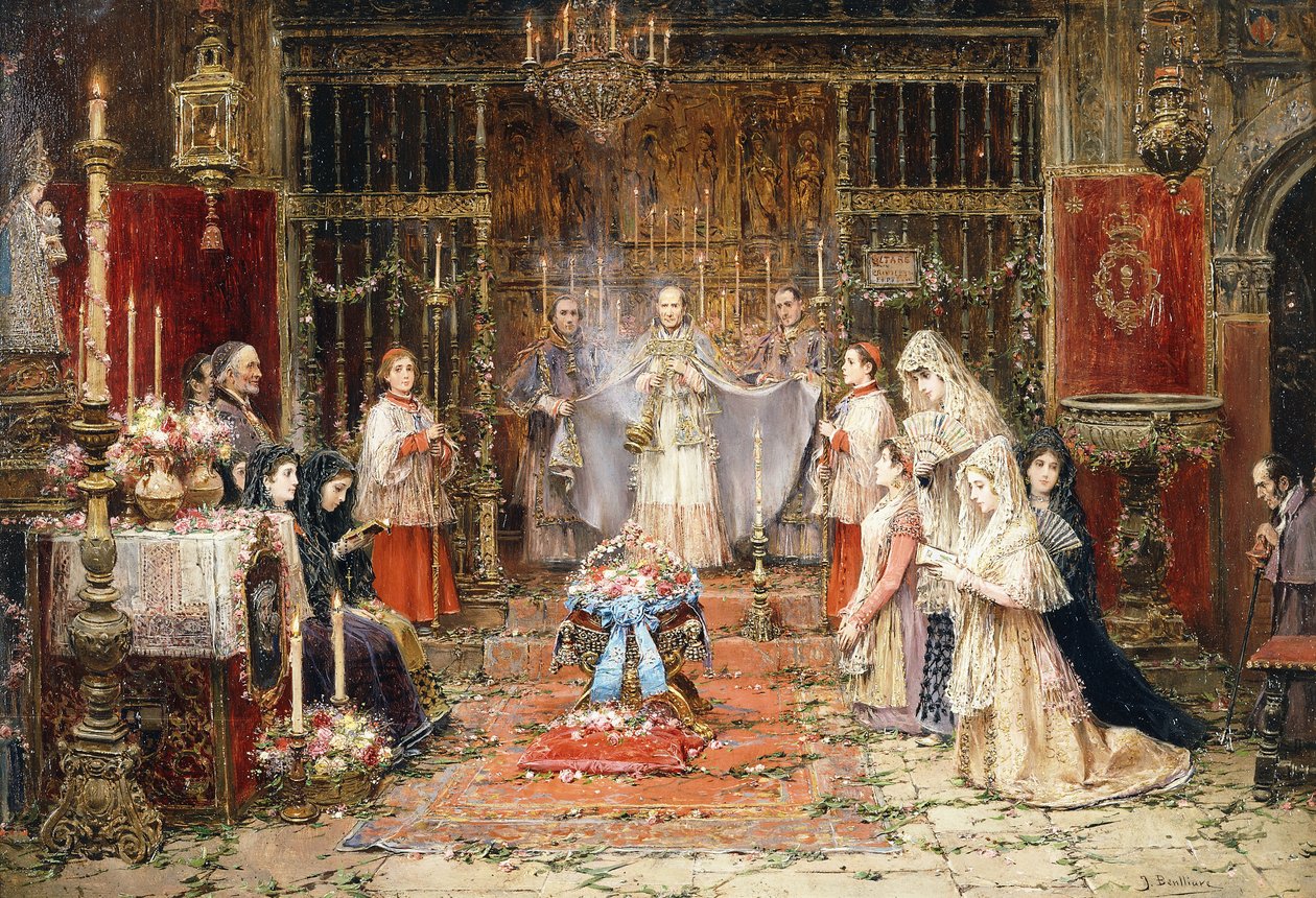Wspominamy Santa Maria della Rosa autorstwa Jose Benlliure y Gil
