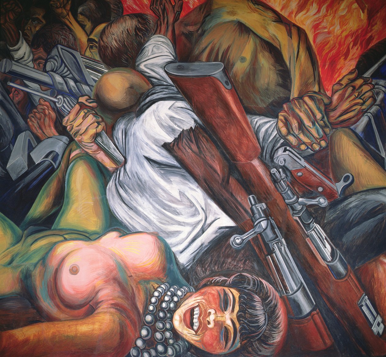 Katharsis autorstwa José Clemente Orozco