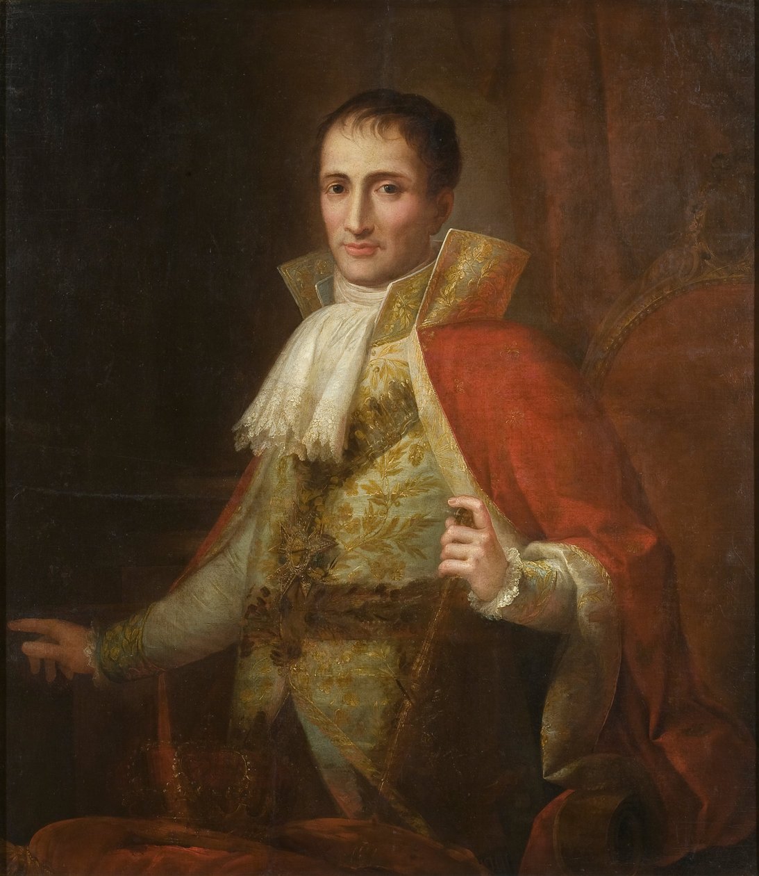 Portret króla Hiszpanii Józefa I 1768-1844 autorstwa Josée Flaugier