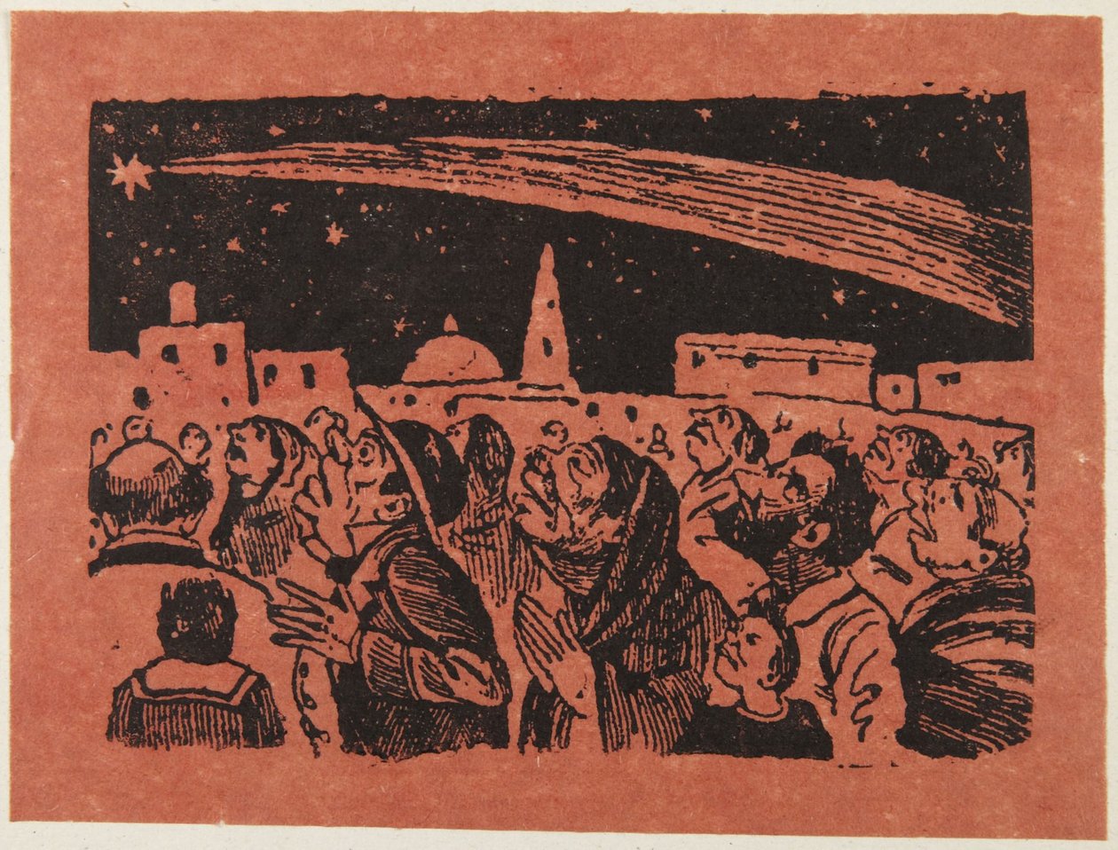 Wielka kometa autorstwa José Guadalupe Posada