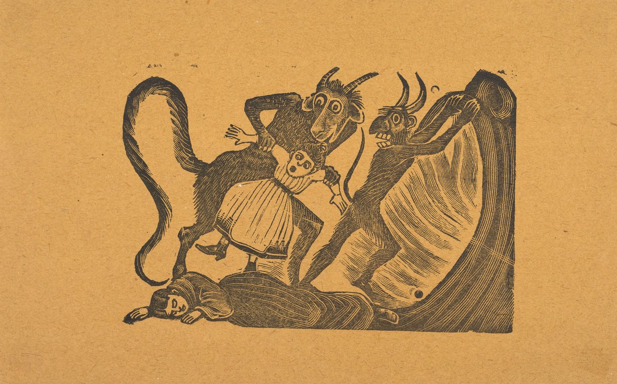 Josefina Lara autorstwa José Guadalupe Posada
