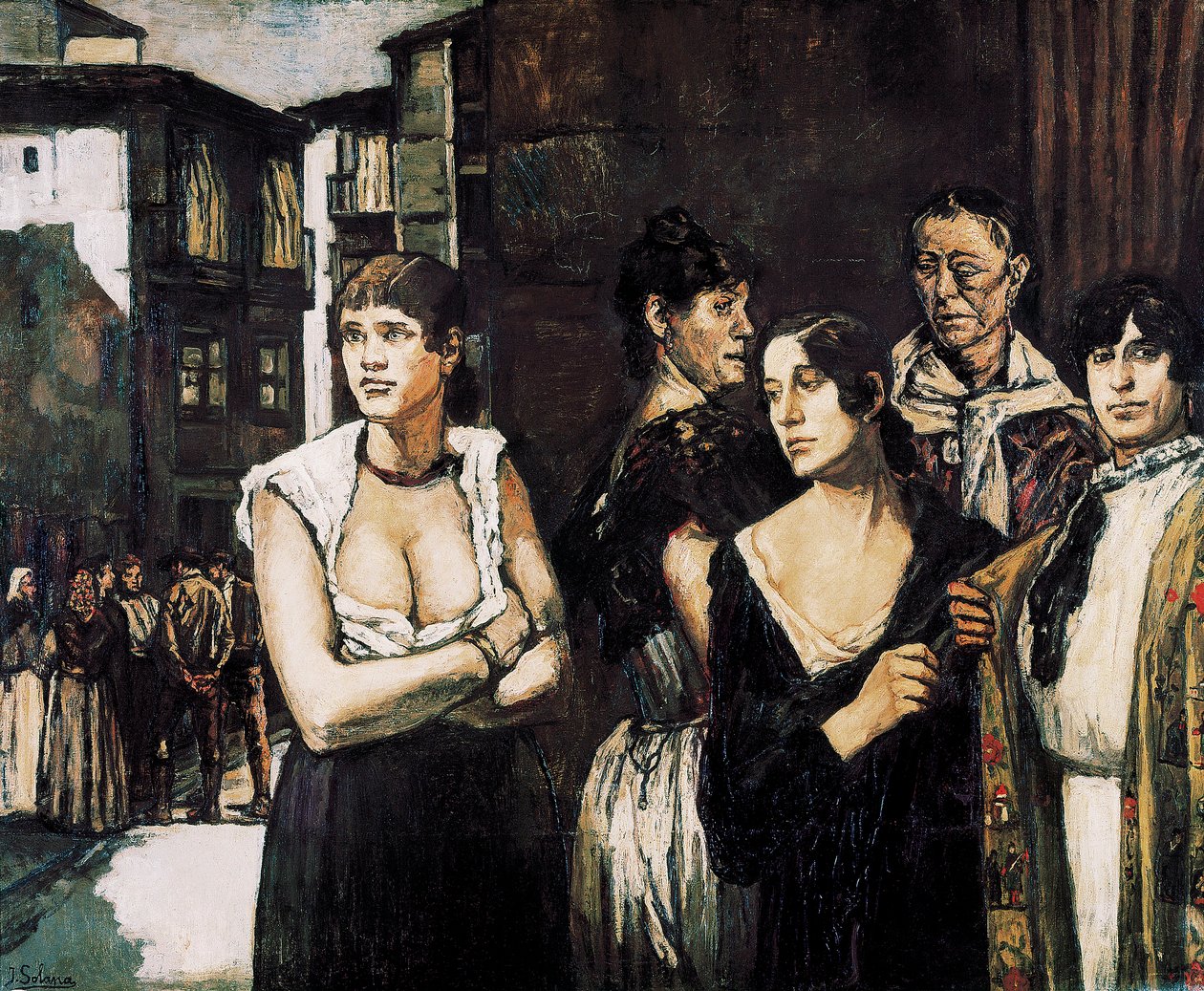 „Kobiety życia” autorstwa Jose Gutierrez Solana