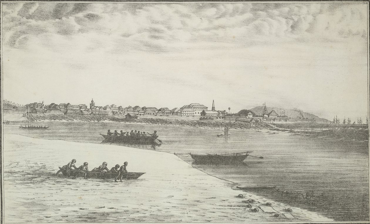 Widok Bombaju z Colaba autorstwa Jose M. Gonsalves