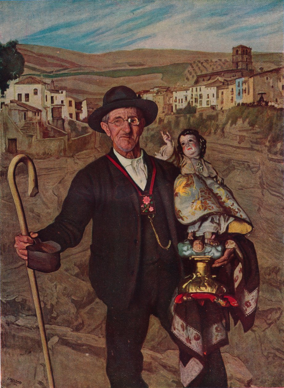 „Pobożność i jałmużna”, ok. 1921 r. autorstwa Jose Maria Rodriguez Acosta
