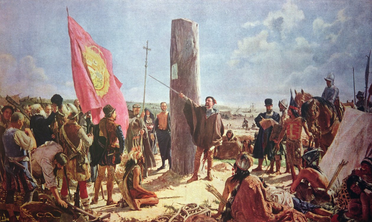 Założenie Buenos Aires autorstwa Jose Moreno Carbonero