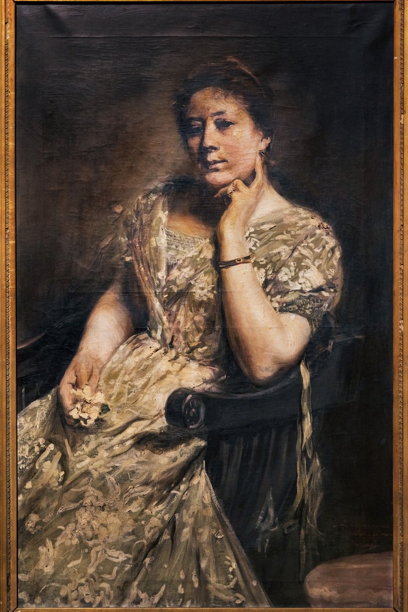 Portret damy autorstwa Jose Villegas Cordero