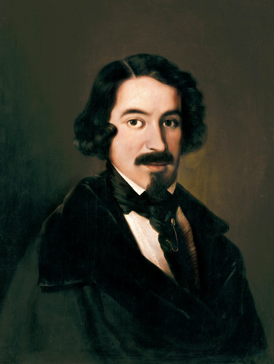 Portret Jose de Espronceda (1808-1842) autorstwa José de Madrazo