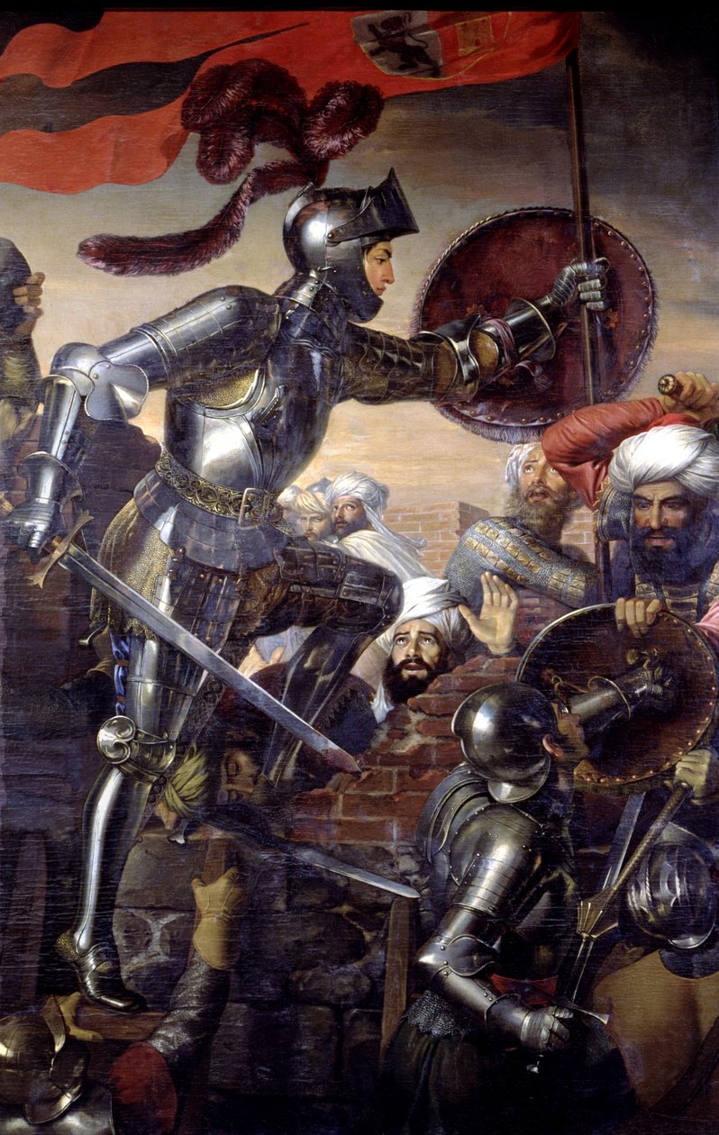 Zdobycie twierdzy Montefrío przez Gonzalo Fernándeza de Córdoba autorstwa José de Madrazo