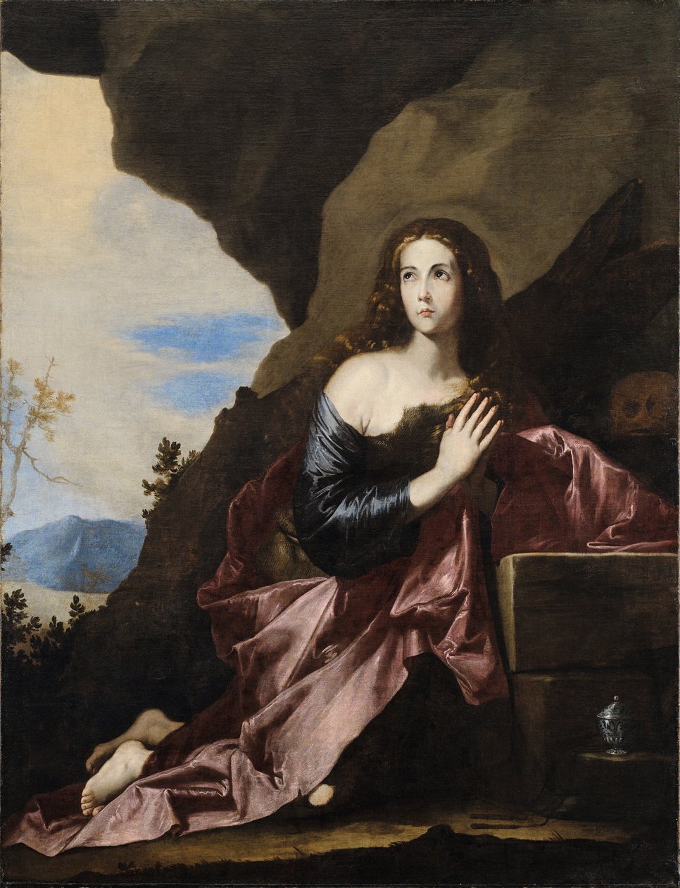 Maria Magdalena pokutująca, 1637 autorstwa Jose de Ribera