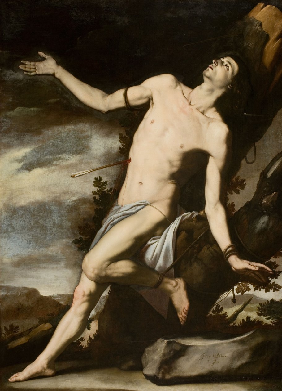 Św. Sebastian autorstwa Jose de Ribera
