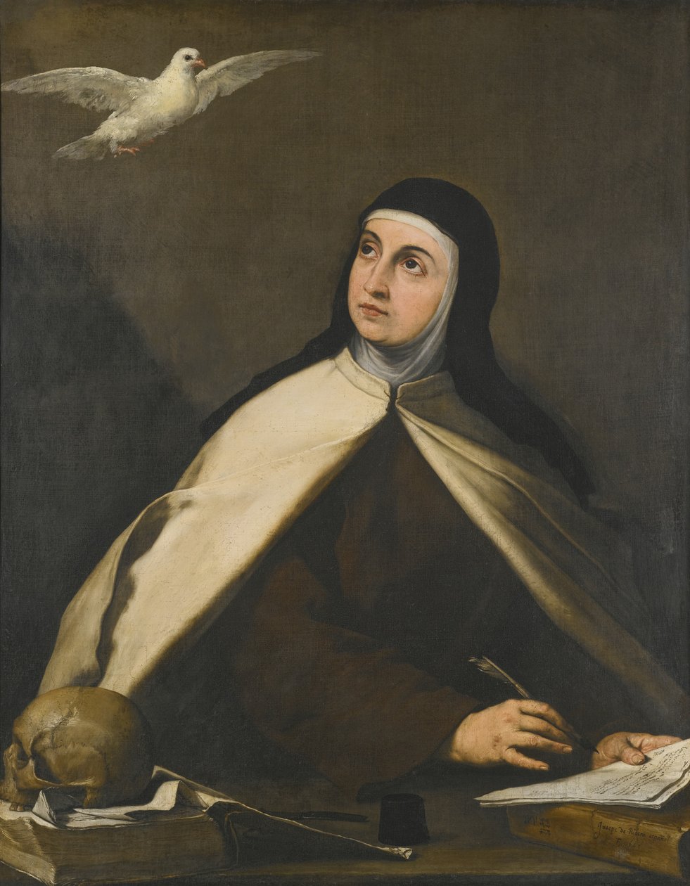Święta Teresa z Avili, 1644 autorstwa Jose de Ribera