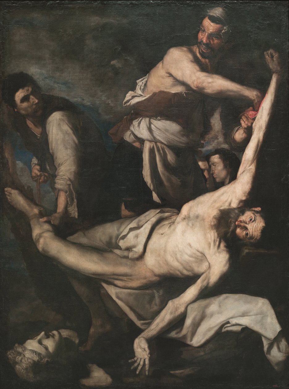 Męczeństwo św. Bartłomieja autorstwa Jose de Ribera