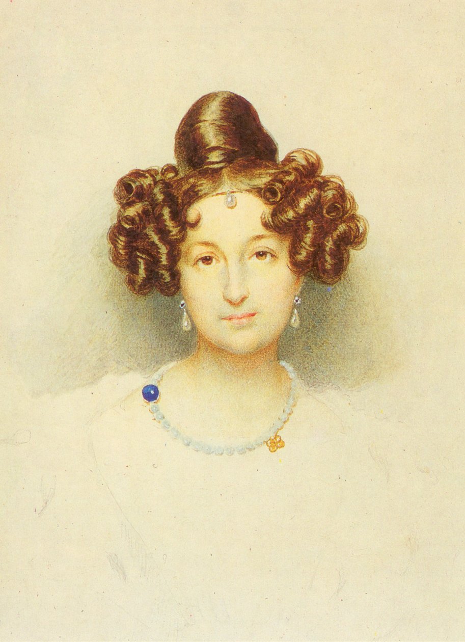 Portret hrabiny Elisawety Woronzowej (1792-1880) autorstwa Josef Eduard Teltscher