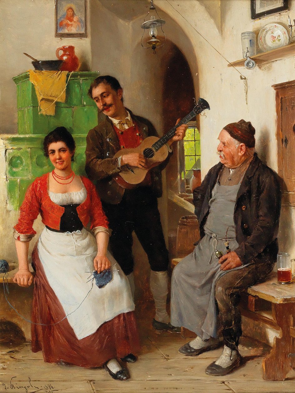 Serenada autorstwa Josef Kinzel