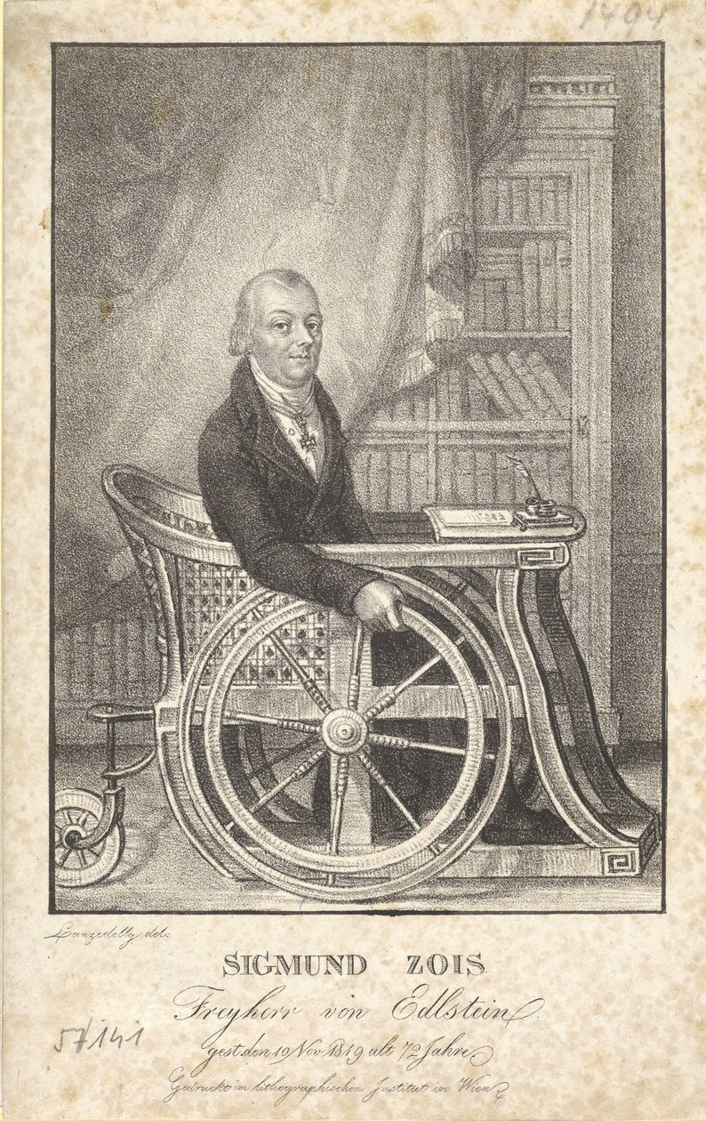 Portret Žigi Zois autorstwa Josef Lanzedelly