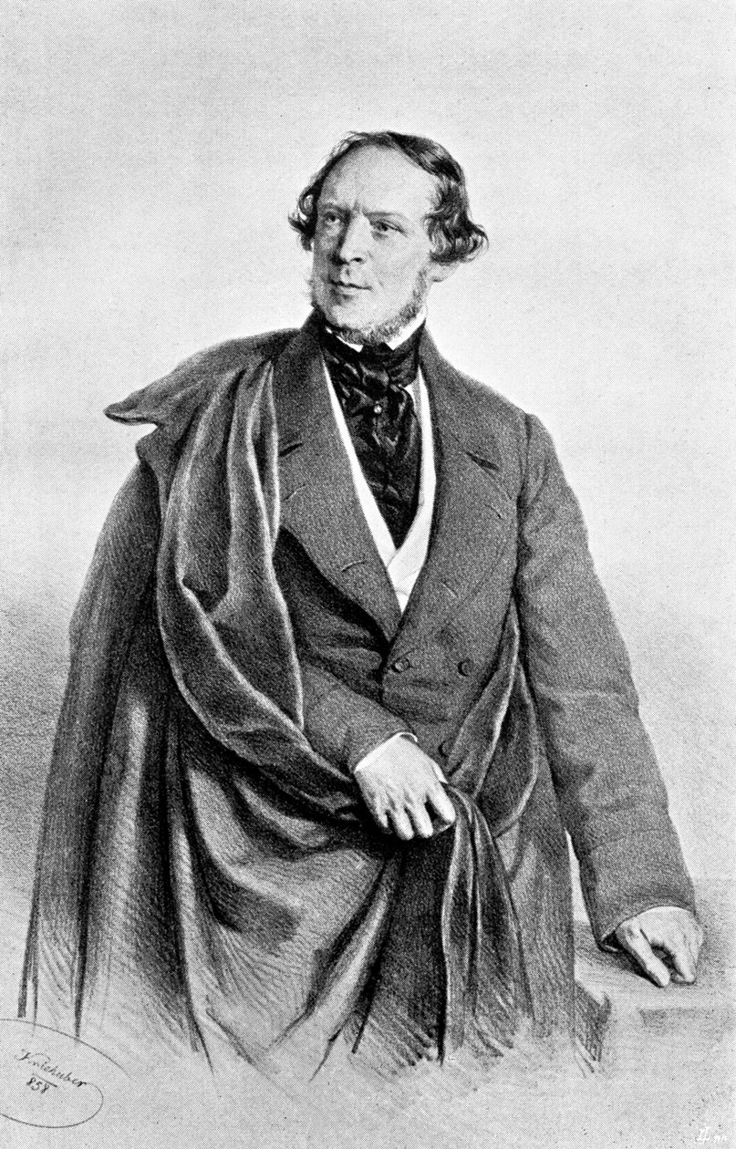 Friedrich Halm autorstwa Josef (after) Kriehuber