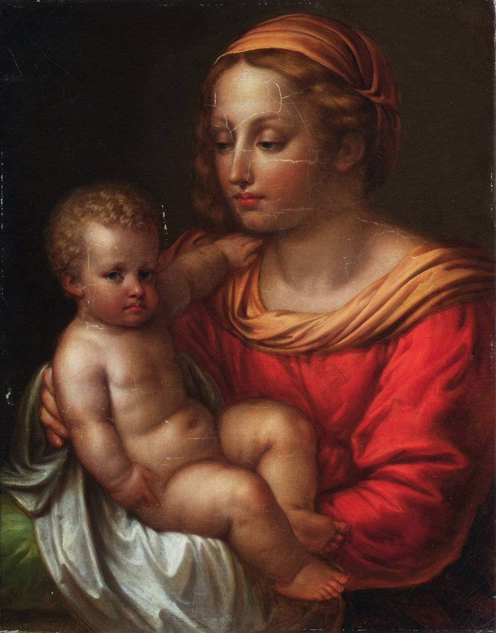 Madonna z Dzieciątkiem autorstwa Josef Abel