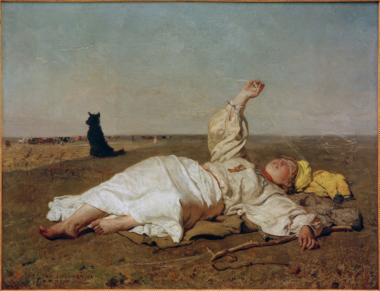 Altweibersommer autorstwa Josef Chelmonski