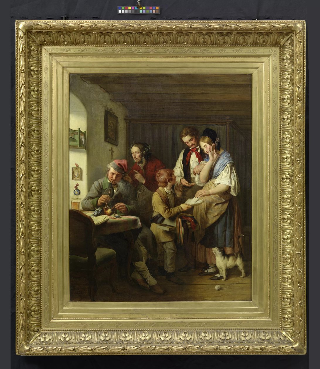 Los loteryjny autorstwa Josef Danhauser